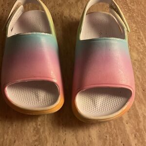 Kids Rainbow Slip-On Shoes